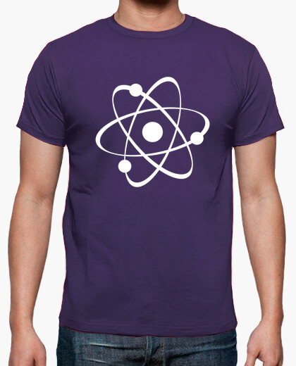 Camiseta Atom morada