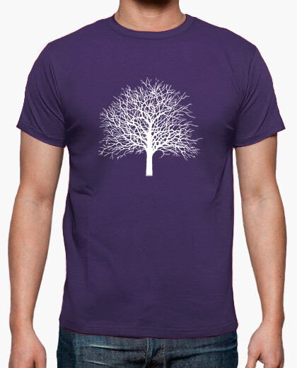 Camiseta Tree color morado